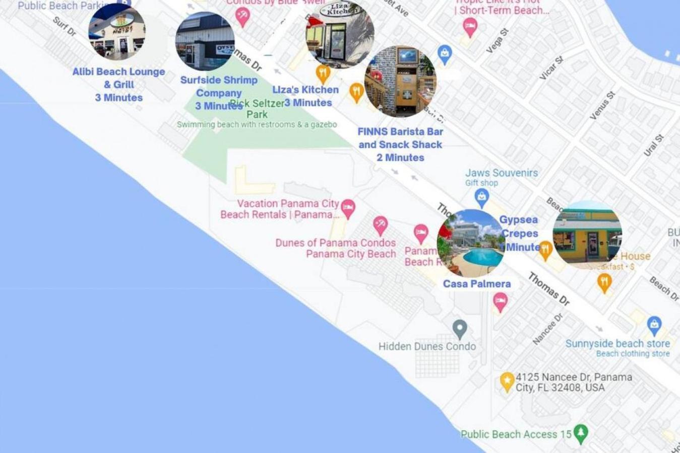 Casa Palmera Panama City Beach Εξωτερικό φωτογραφία